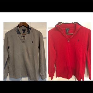 TWO Ralph Lauren Polo Knit Pullover Sweaters